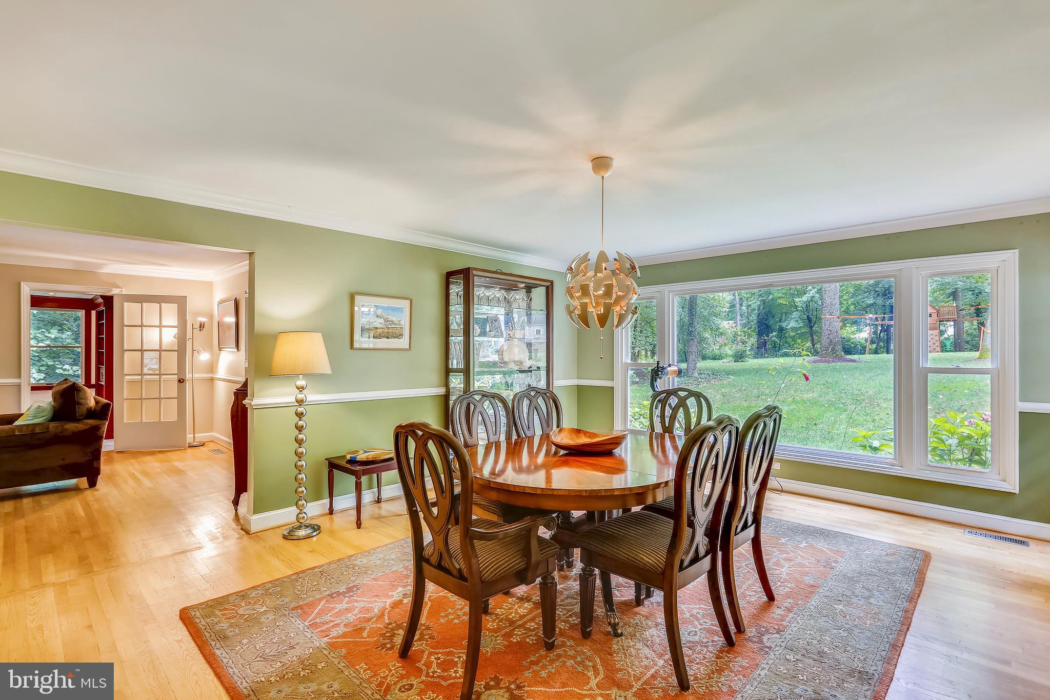 9420 Brink Road Laytonsville, MD 20882 - Photo 21 of 97 Large window overlooks the beautiful backyard