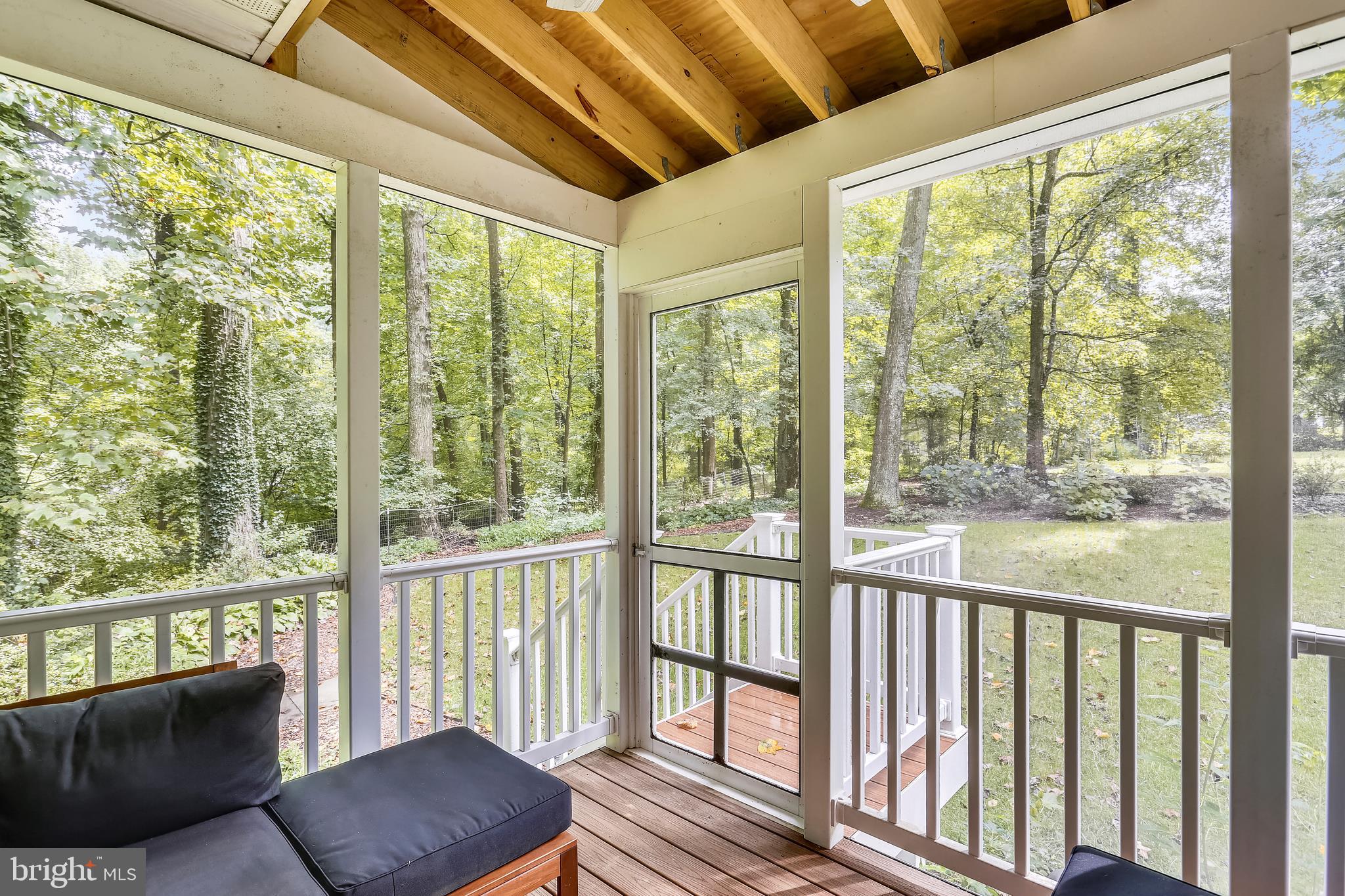 9420 Brink Road Laytonsville, MD 20882 - Photo 34 of 97 Screened door opens to stairs to backyard