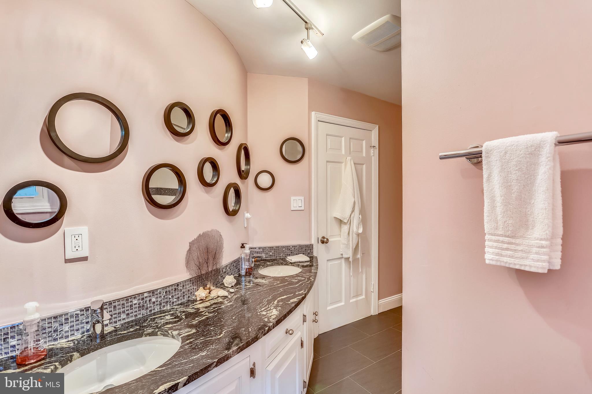 9420 Brink Road Laytonsville, MD 20882 - Photo 56 of 97 First of two updated hall baths on bedroom level