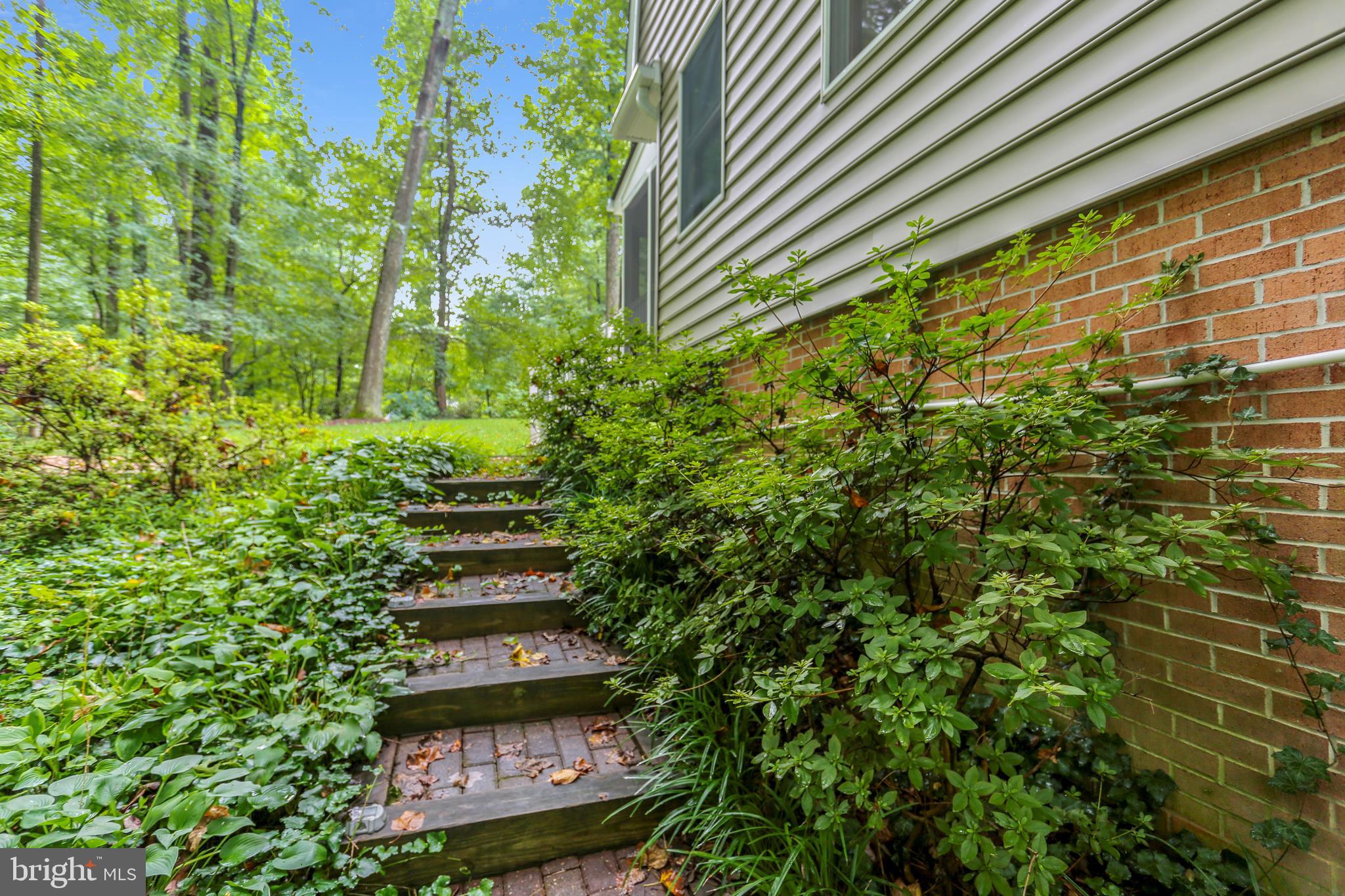 9420 Brink Road Laytonsville, MD 20882 - Photo 95 of 97 Back stairs lead to the covered front alcove
