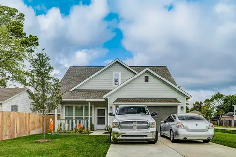 a car parked in front of house