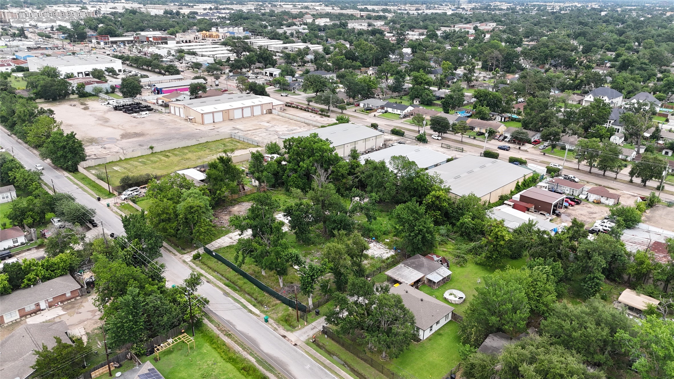 1926 Ojeman Road Houston, TX 77080 - Photo 18 of 22 an aerial view of residential houses with yard