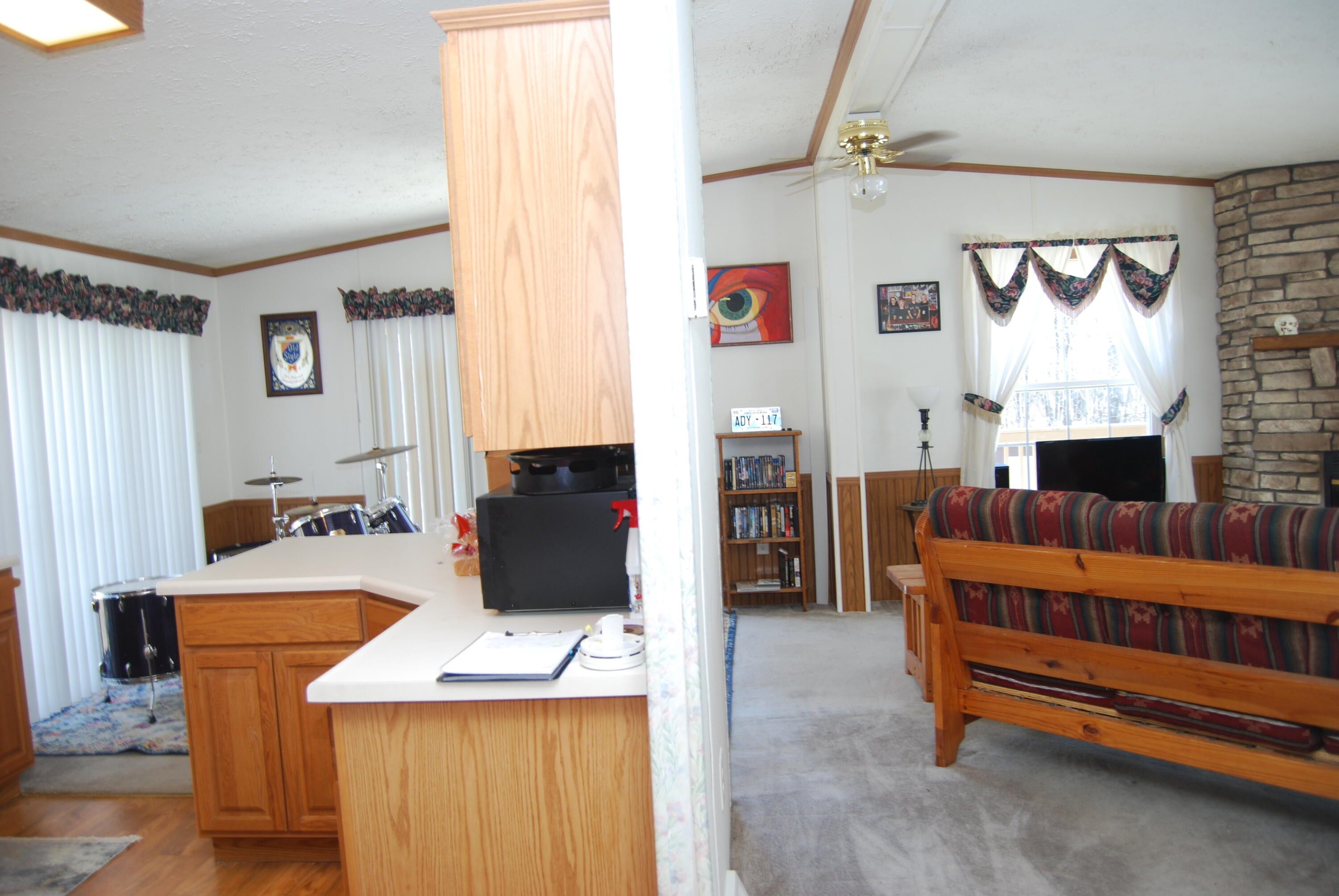 N11490 Nelson Road Athelstane, WI 54177 - Photo 24 of 39 Kitchen/Living rm