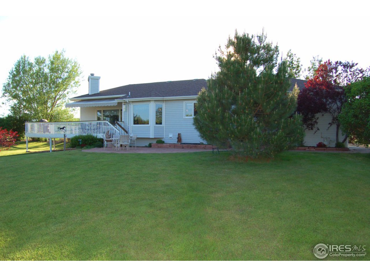 8400 North County Line Road Longmont, CO 80503 - Photo 6 of 19 Wrap-around deck, east