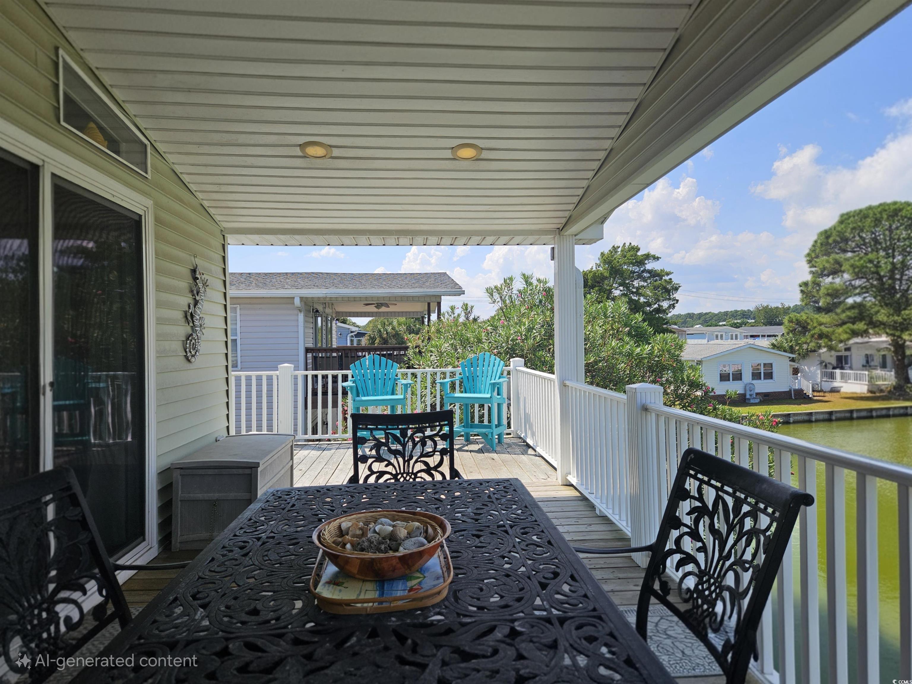 1981 Morning Glory Surfside Beach, SC 29575 - Photo 17 of 22 View of deck