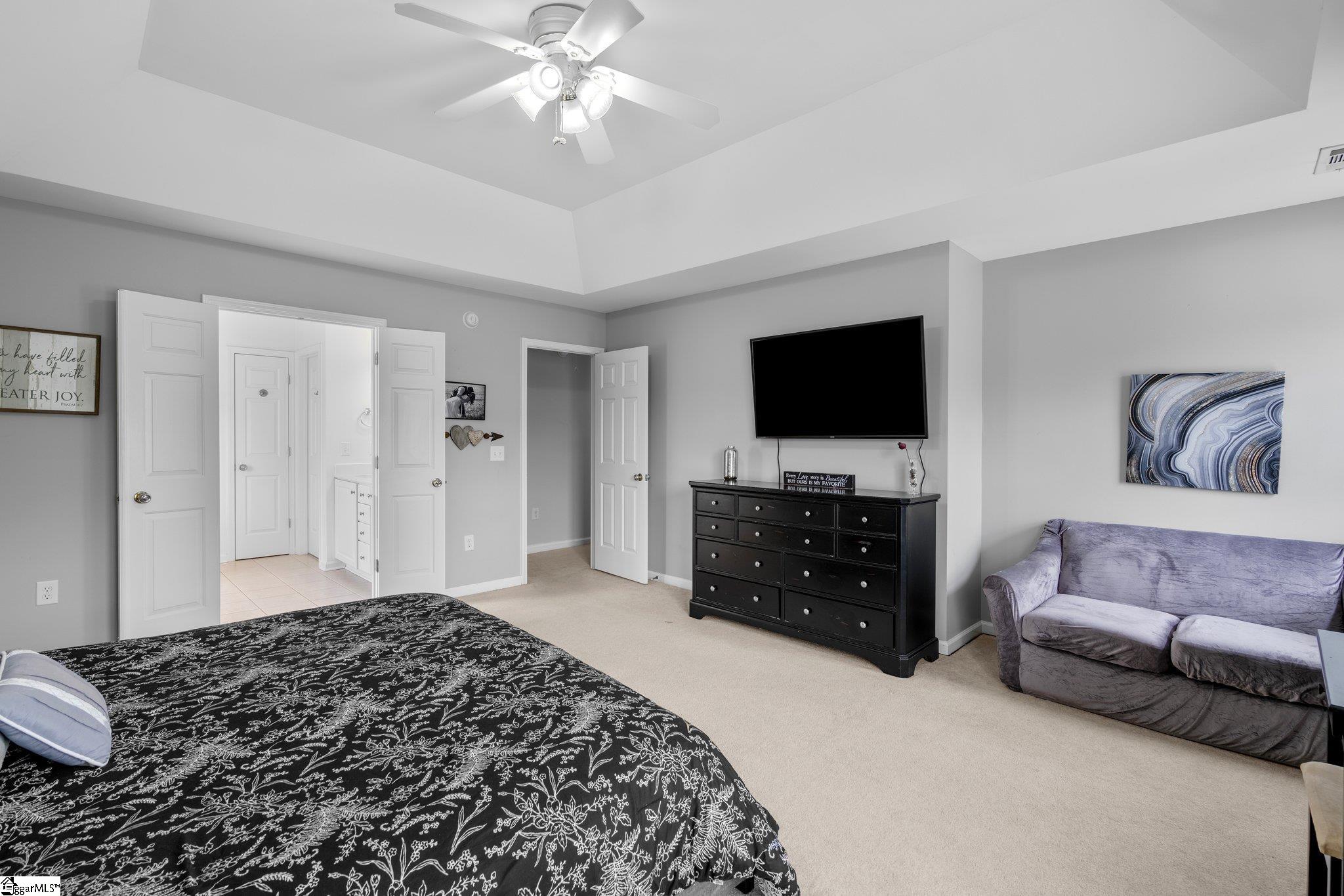 304 Grimes Drive Simpsonville, SC 29681 - Photo 21 of 36 Master Bedroom leading to ensuite