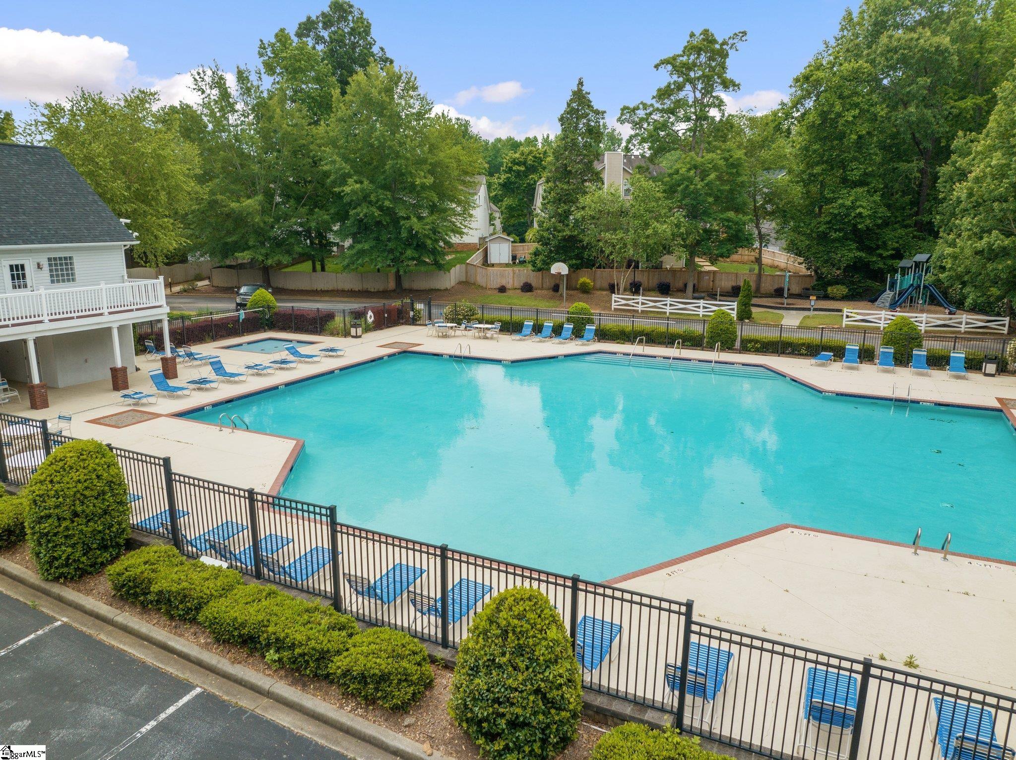 304 Grimes Drive Simpsonville, SC 29681 - Photo 34 of 36 Pool, tot pool, clubhouse, playground