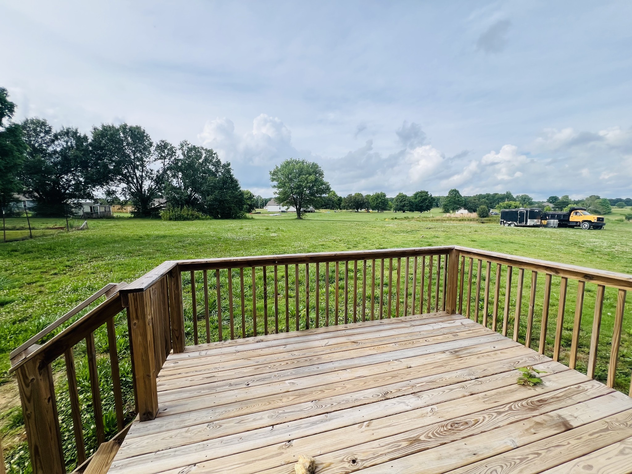 4560 Fall River Road Pulaski, TN 38478 - Photo 27 of 28 a balcony with trees in the background