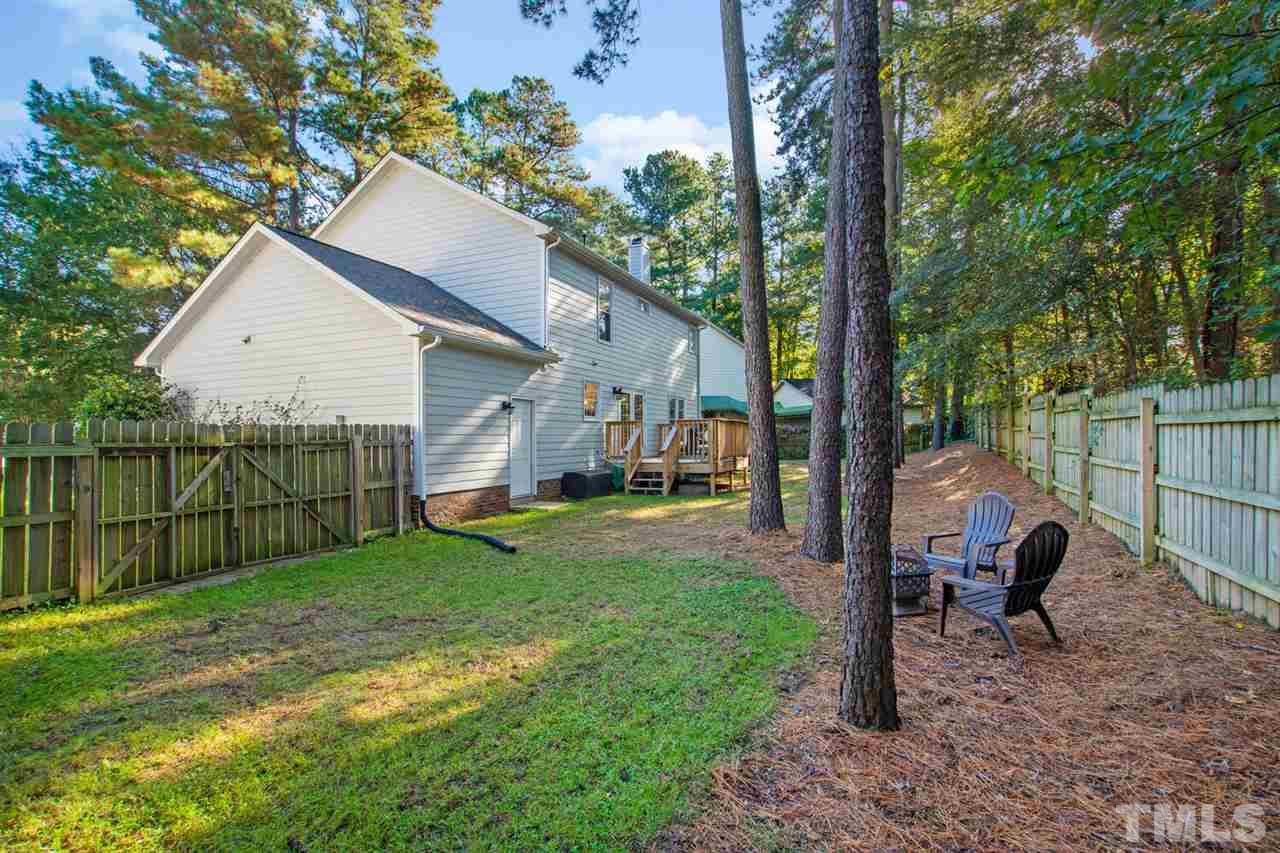 6601 Champaign Place Raleigh, NC 27615 - Photo 29 of 30 Backyard