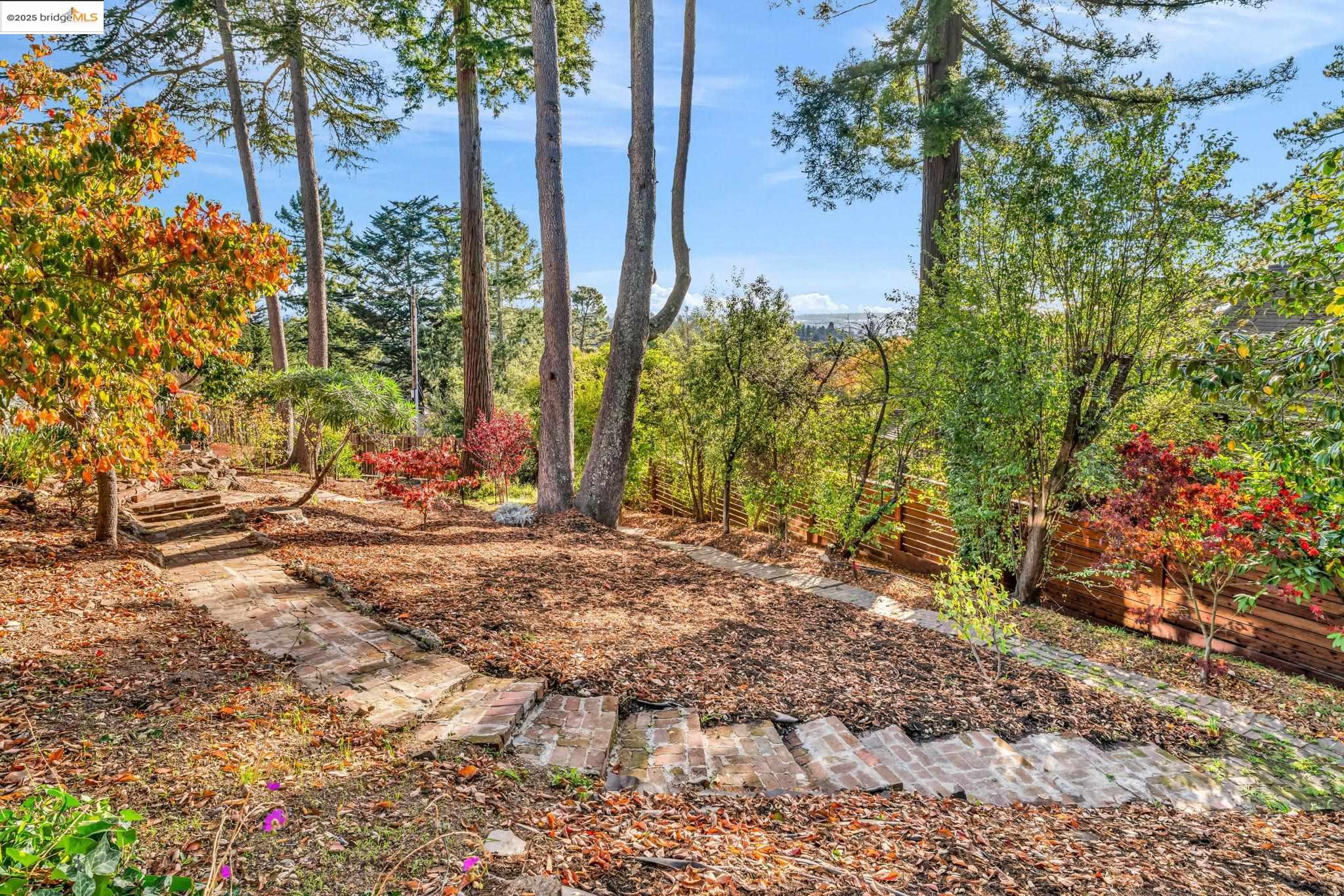 6141 Merriewood Drive Oakland, CA 94611 - Photo 45 of 58 a view of backyard space and yard