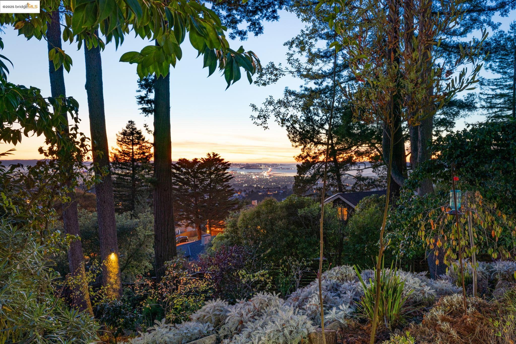 6141 Merriewood Drive Oakland, CA 94611 - Photo 47 of 58 a view of a garden