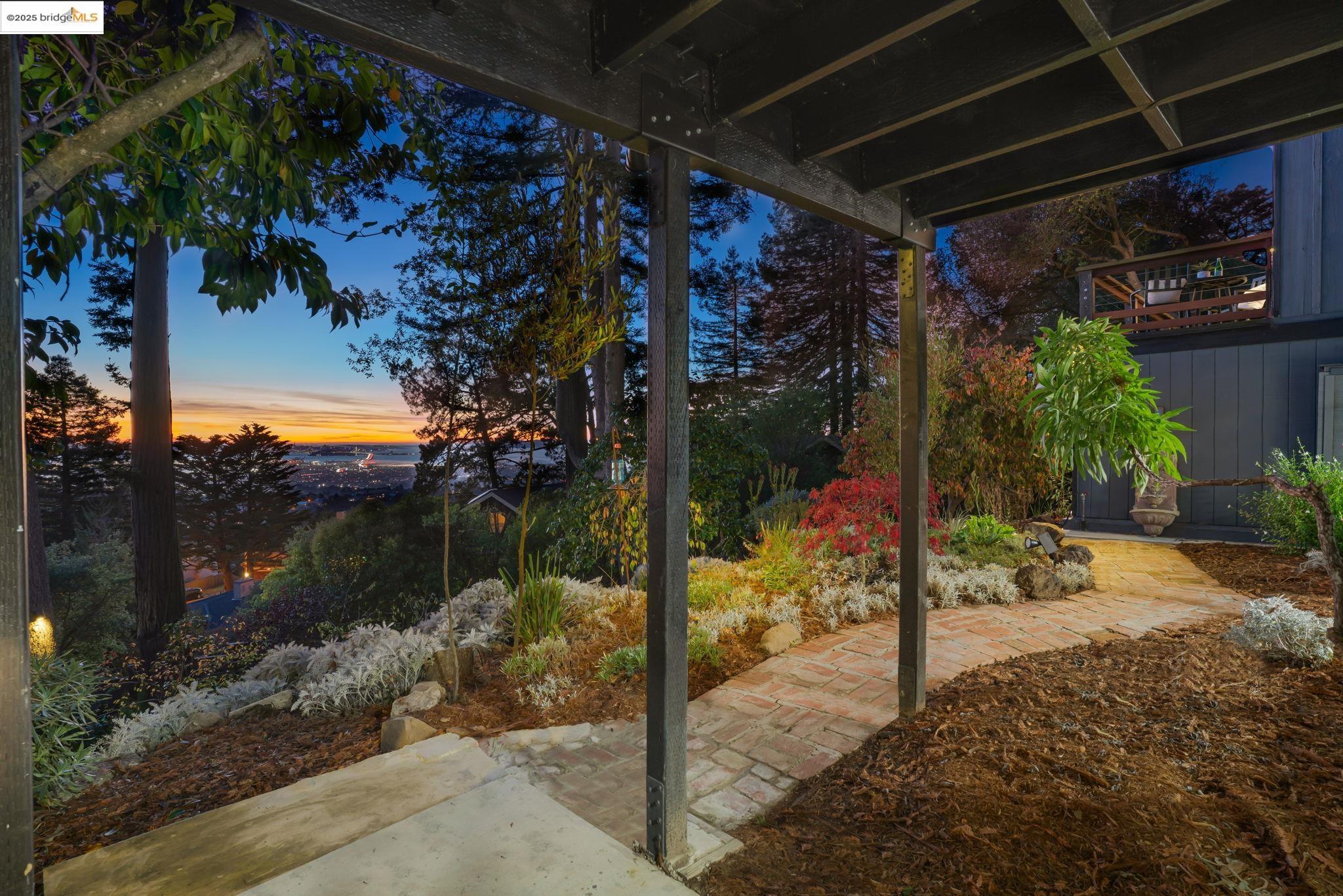 6141 Merriewood Drive Oakland, CA 94611 - Photo 50 of 58 View of patio / terrace