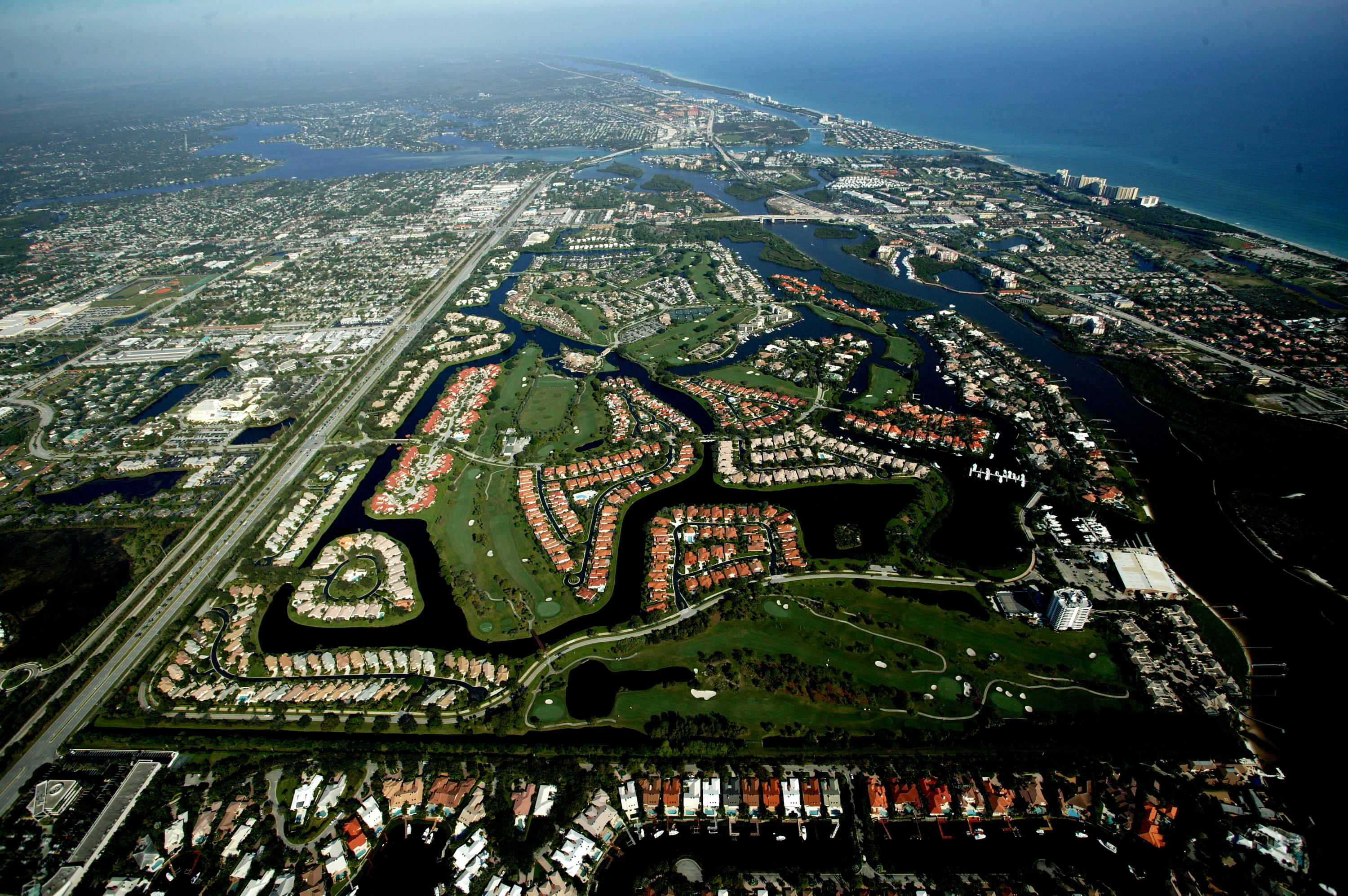 16670 Traders Crossing North, Unit 111 Jupiter, FL 33477 - Photo 27 of 31 JL Aerial View