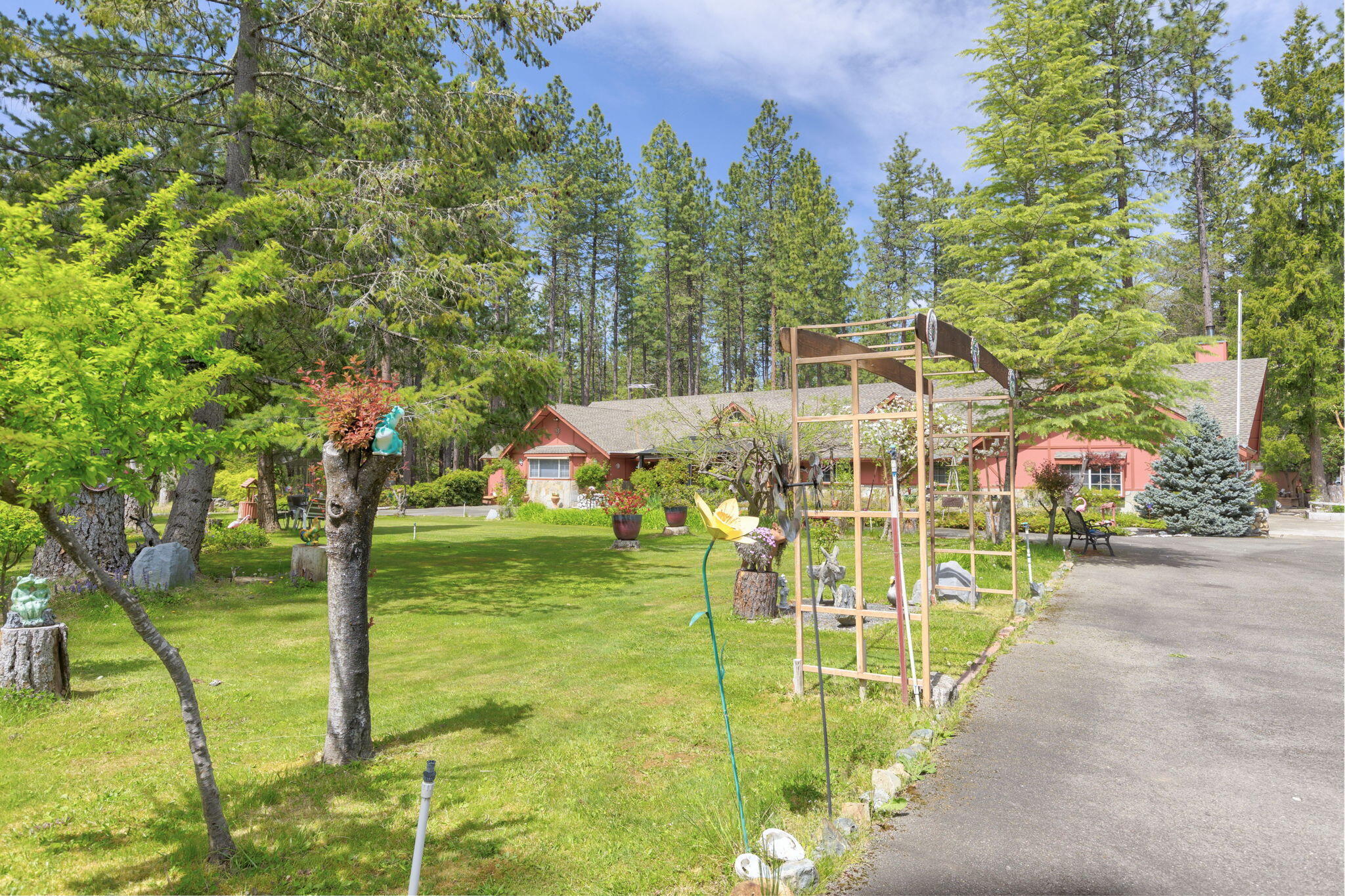 400 Latigo Ranch Road Williams, OR 97544 - Photo 78 of 90 view to home