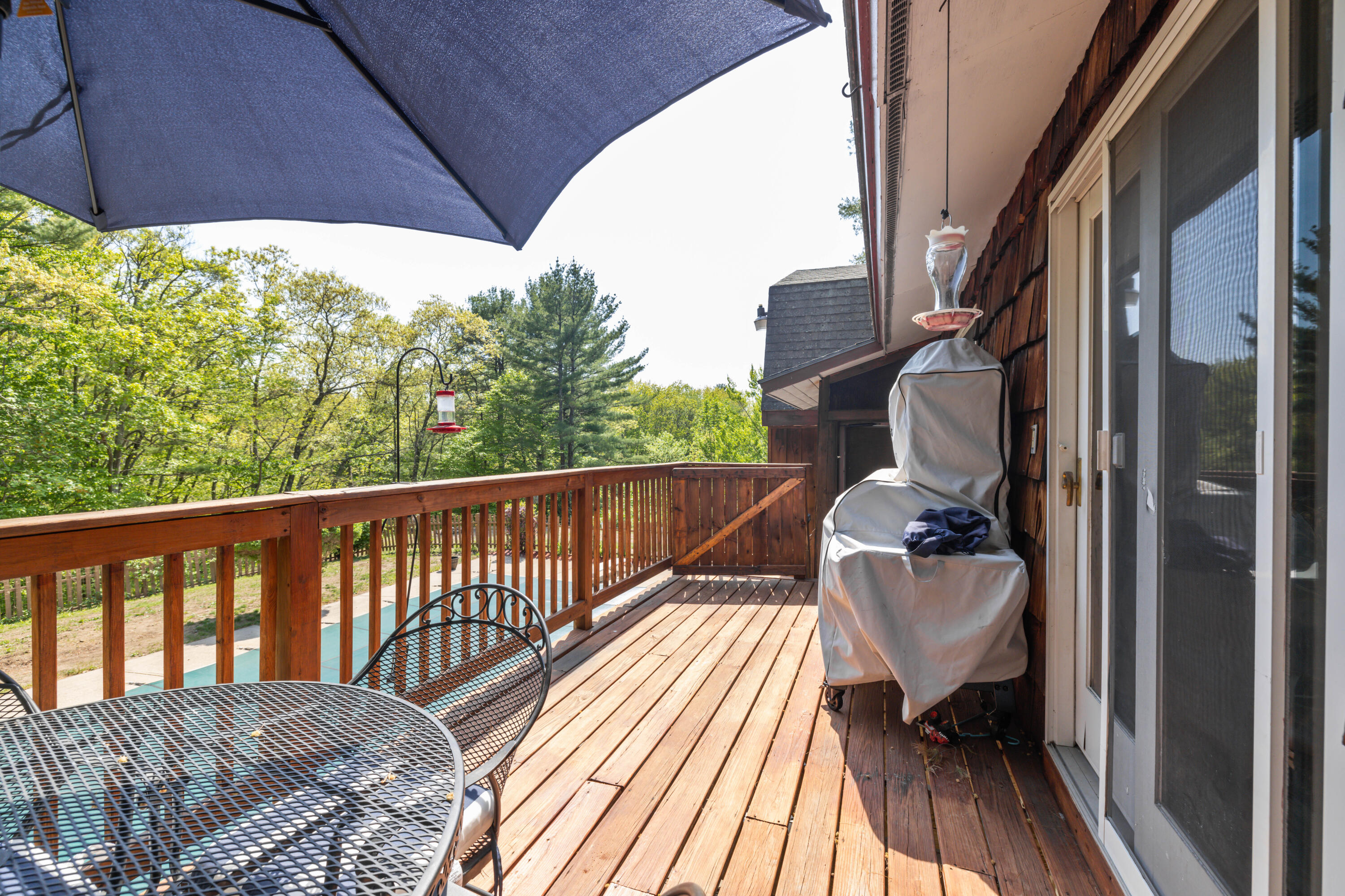132 Old Mill Road Sanford, ME 04073 - Photo 23 of 36 Deck Overlooking Pool