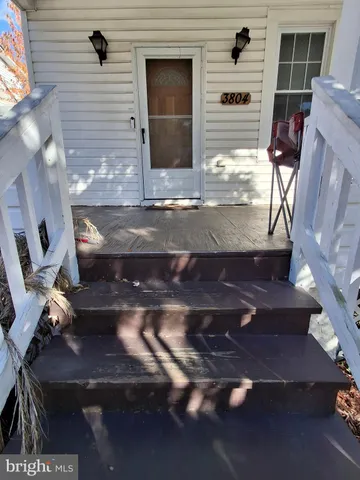 a view of a entryway door front of house