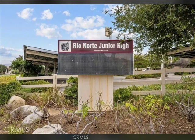 a view of a street sign
