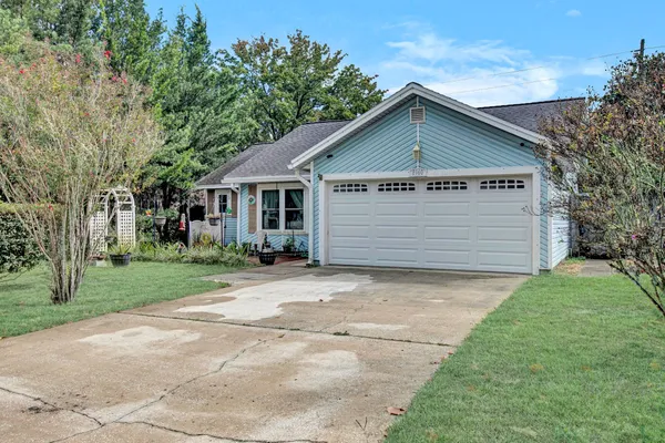 a view of outdoor space and yard