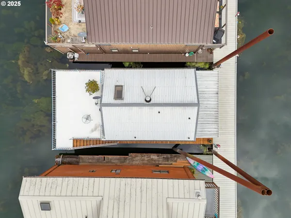 a view of a city from a balcony