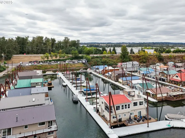 a view of a lake with a nearby beach