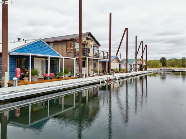 a view of a house with a patio