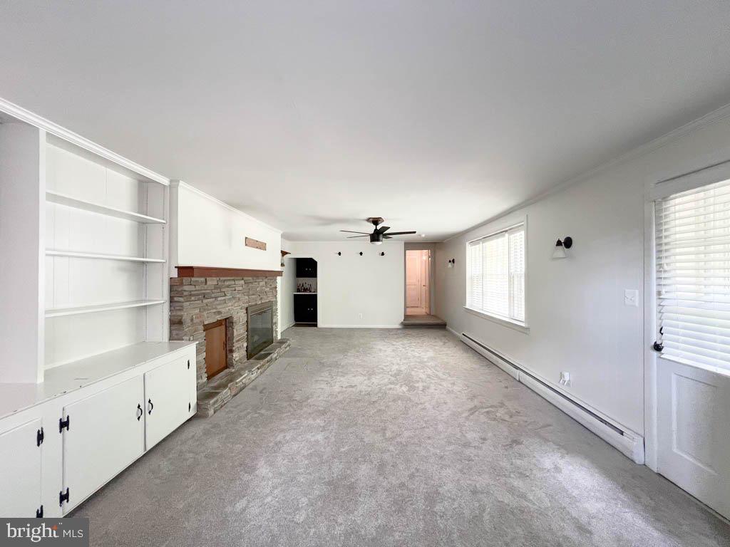 124 Deacon Road Fredericksburg, VA 22405 - Photo 11 of 48 a view of empty room with a fireplace