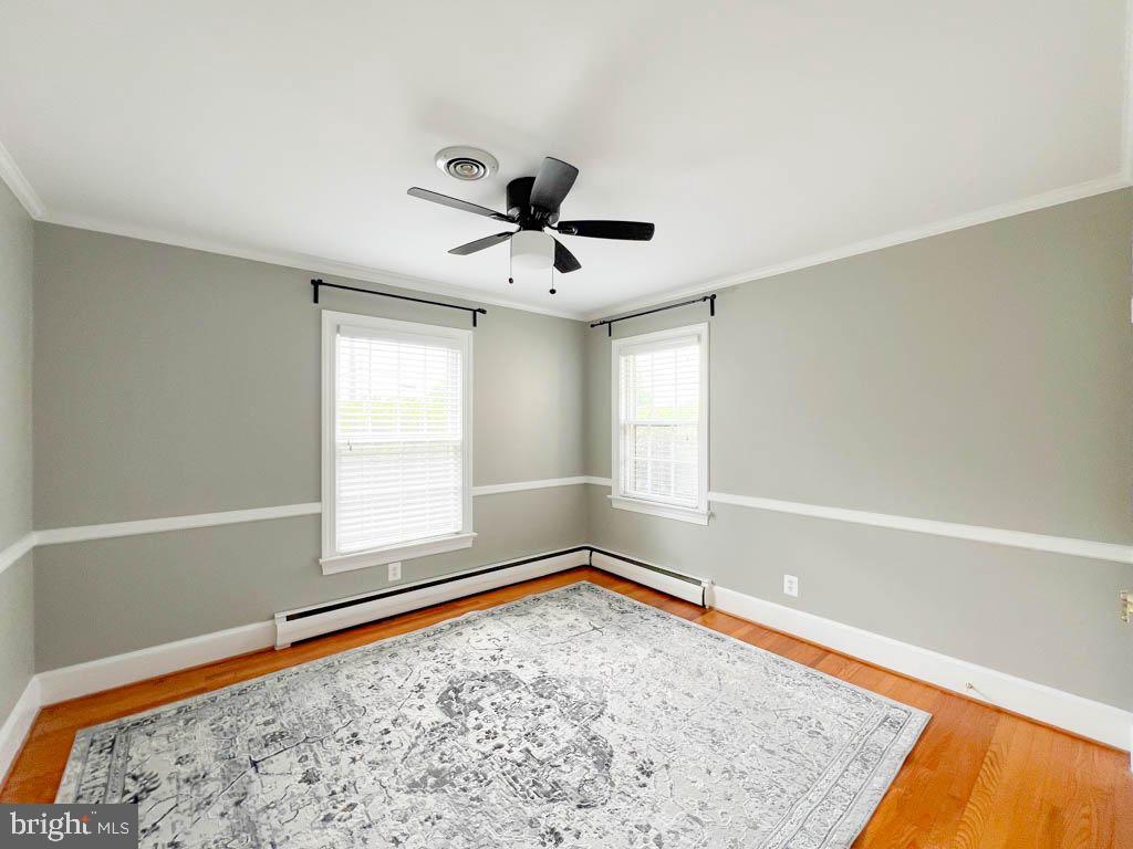 124 Deacon Road Fredericksburg, VA 22405 - Photo 24 of 48 a view of a room with a window and a ceiling fan