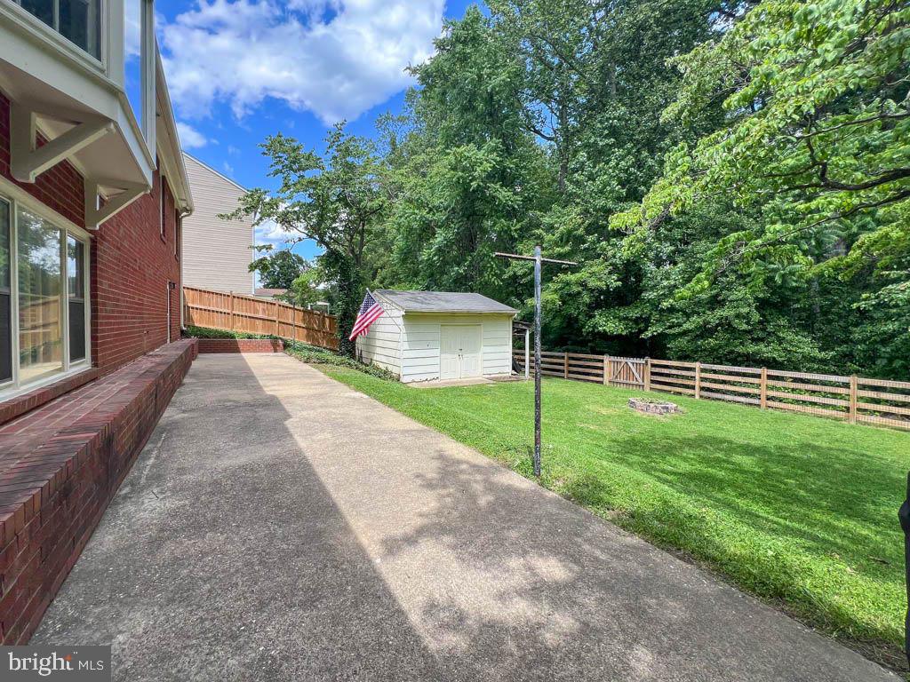 124 Deacon Road Fredericksburg, VA 22405 - Photo 39 of 48 a view of a backyard