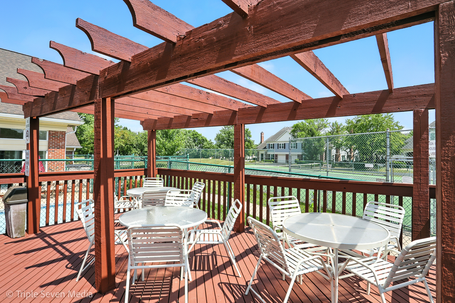 1956 North Silver Lake Road Arlington Heights, IL 60004 - Photo 30 of 33 a view of a patio on the deck