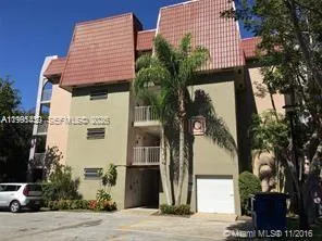a front view of a building