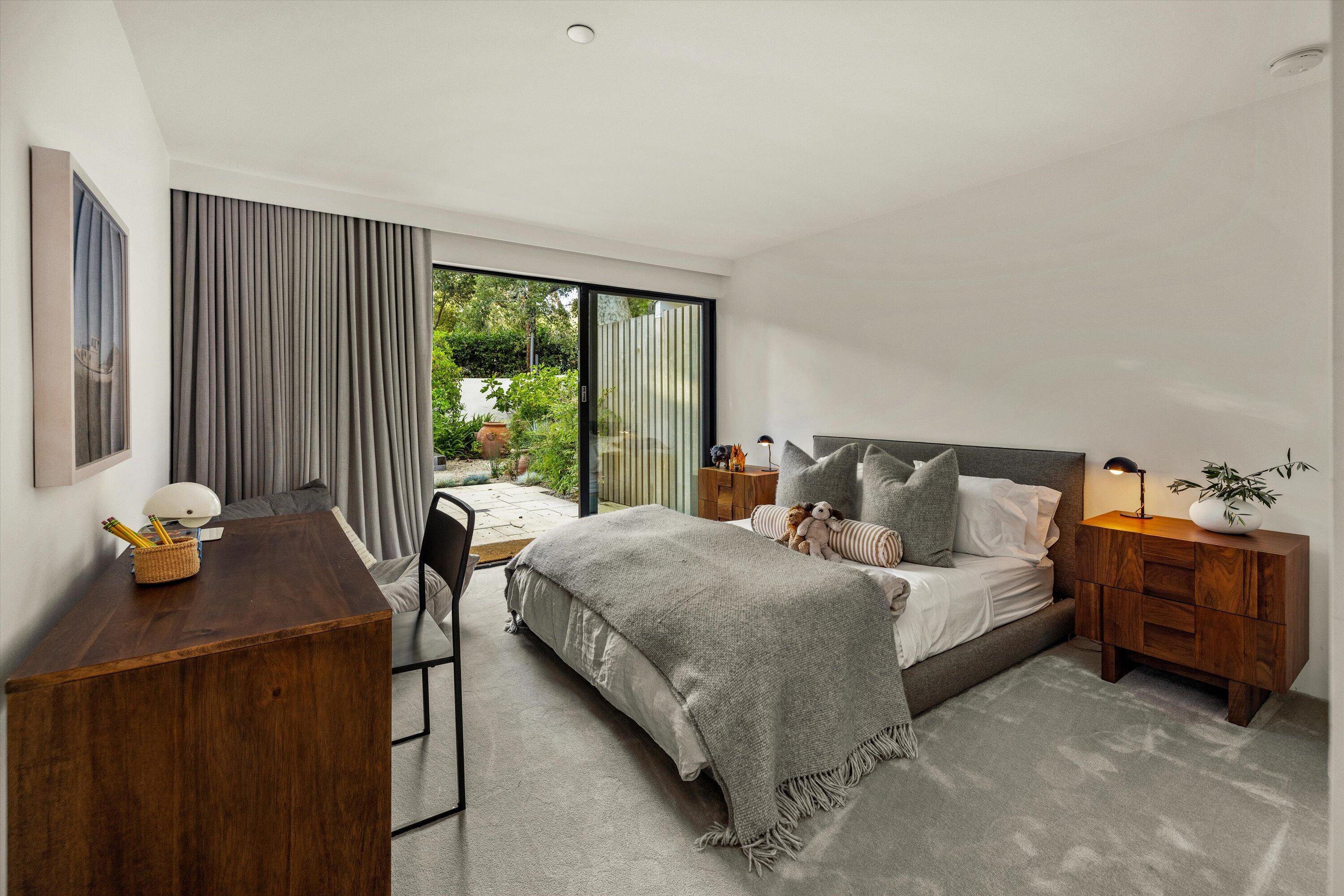 840 Riven Rock Road Montecito, CA 93108 - Photo 28 of 52 a bedroom with bed and window