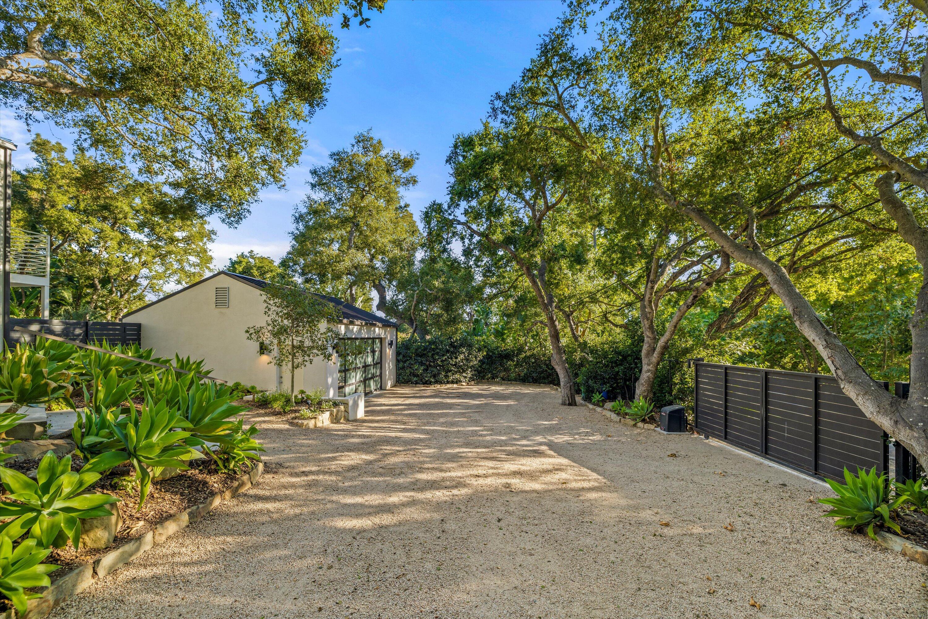 840 Riven Rock Road Montecito, CA 93108 - Photo 48 of 52 a view of backyard and trees