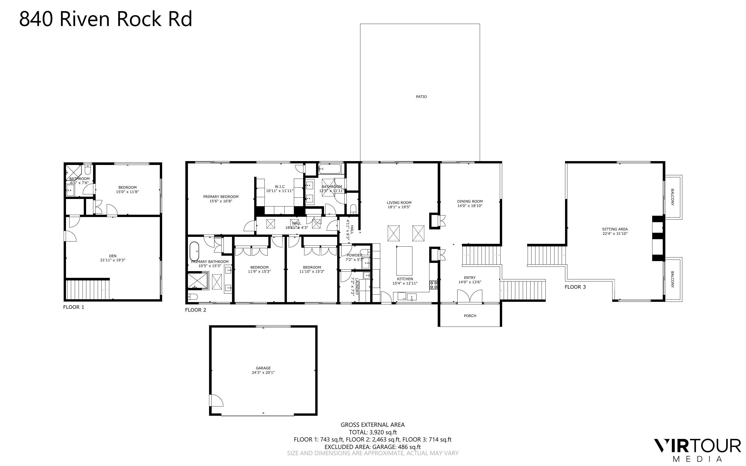 840 Riven Rock Road Montecito, CA 93108 - Photo 52 of 52 840 Riven Rock Rd All Floors
