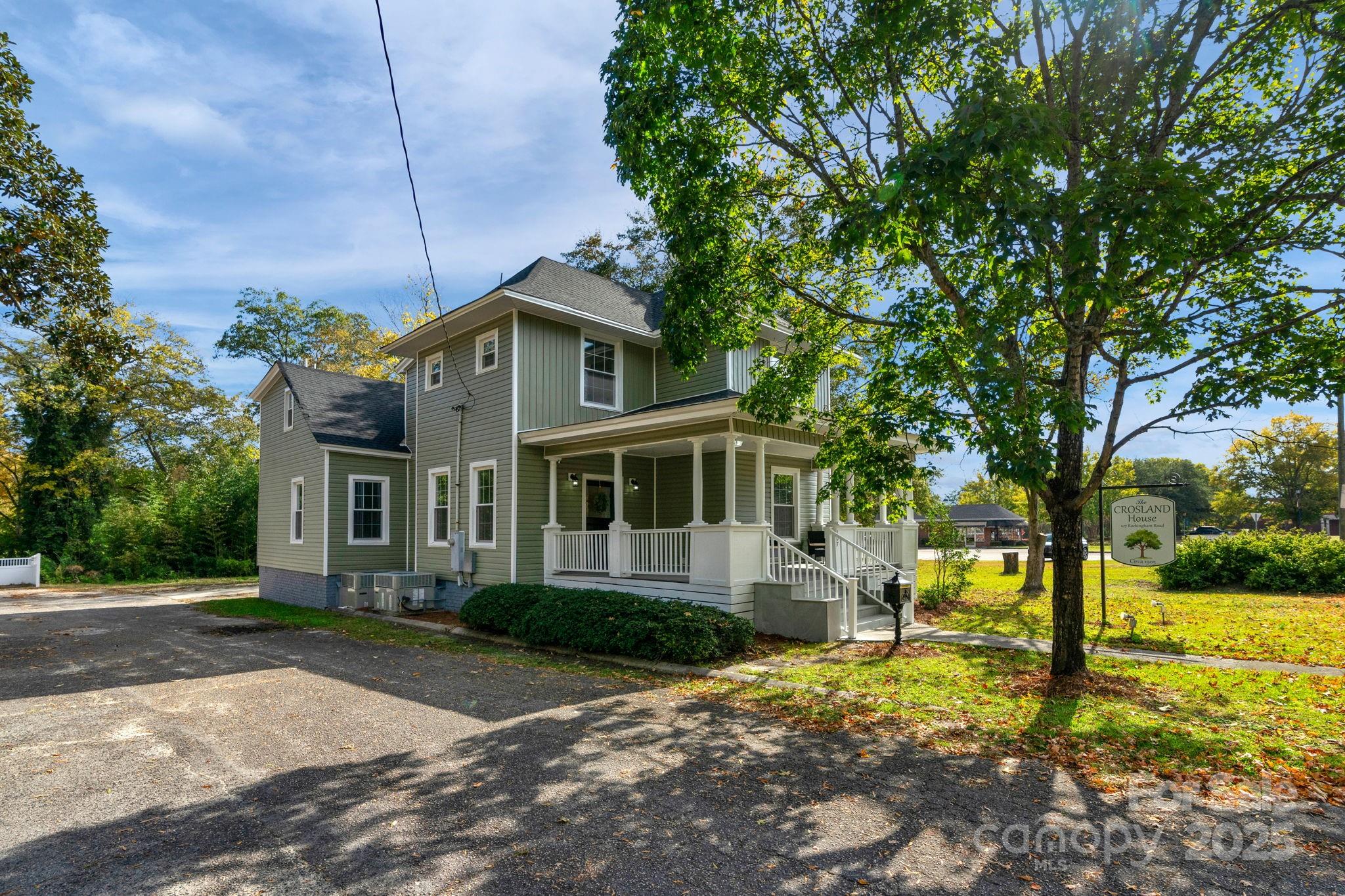 107 Rockingham Road Rockingham, NC 28379 - Photo 45 of 48 a front view of a house with a yard