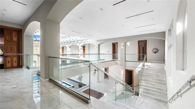 a view of a backyard of the house