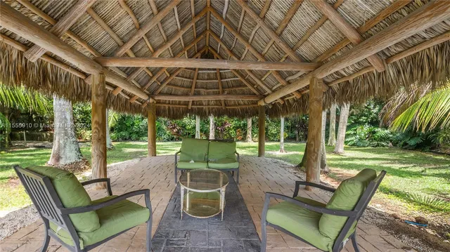 view of a garden with plants