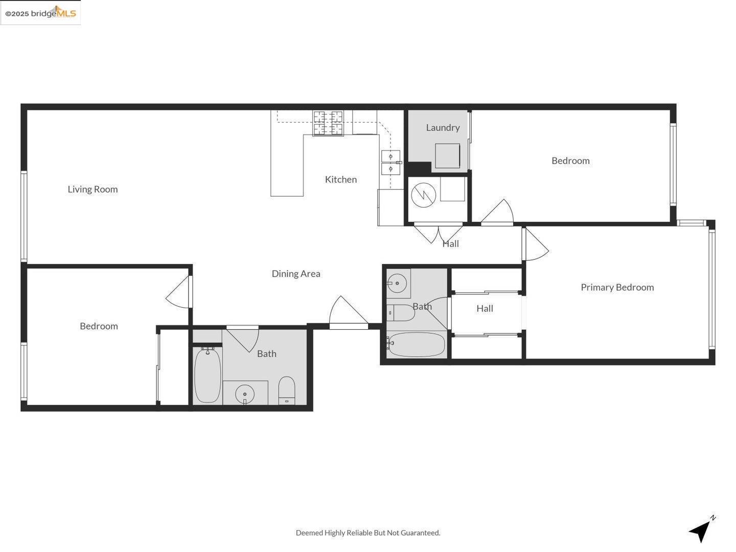 1515 14th Avenue, Unit 302 Oakland, CA 94606 - Photo 32 of 32 a picture of a room with a white wall and a refrigerator