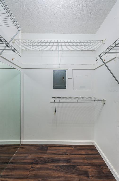 4725 Cove Circle, Unit 604 St. Petersburg, FL 33708 - Photo 32 of 53 a view of a room with racks on the wall