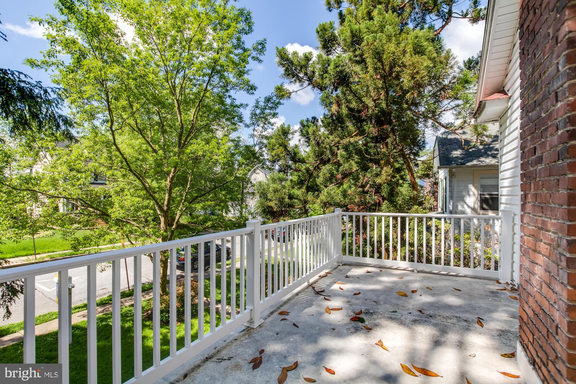 608 St Dunstans Road Baltimore, MD 21212 - Photo 24 of 40 Upstairs Balcony