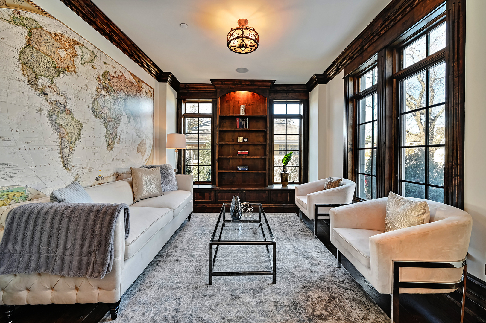 359 Ruby Street Clarendon Hills, IL 60514 - Photo 19 of 45 a living room with furniture and a window