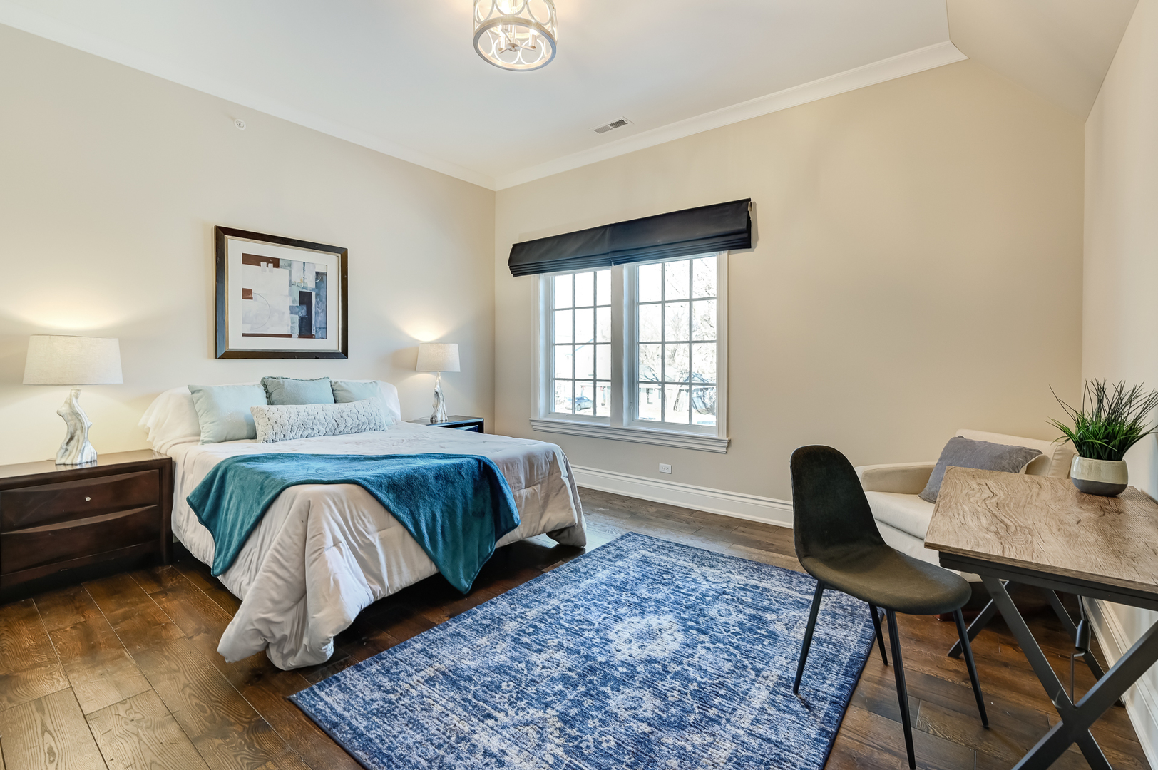 359 Ruby Street Clarendon Hills, IL 60514 - Photo 28 of 45 a bedroom with a bed and a window