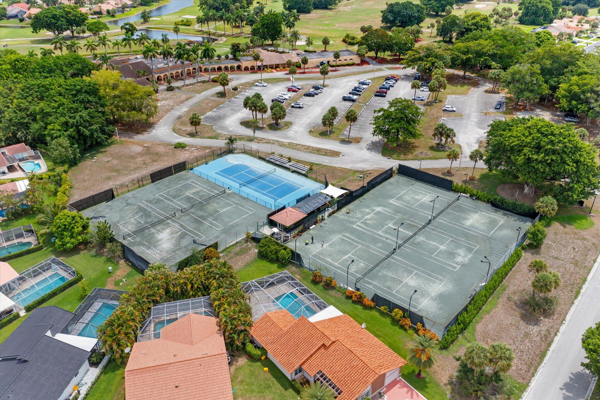10167 Camelback Lane Boca Raton, FL 33498 - Photo 55 of 55 an aerial view of residential houses with outdoor space