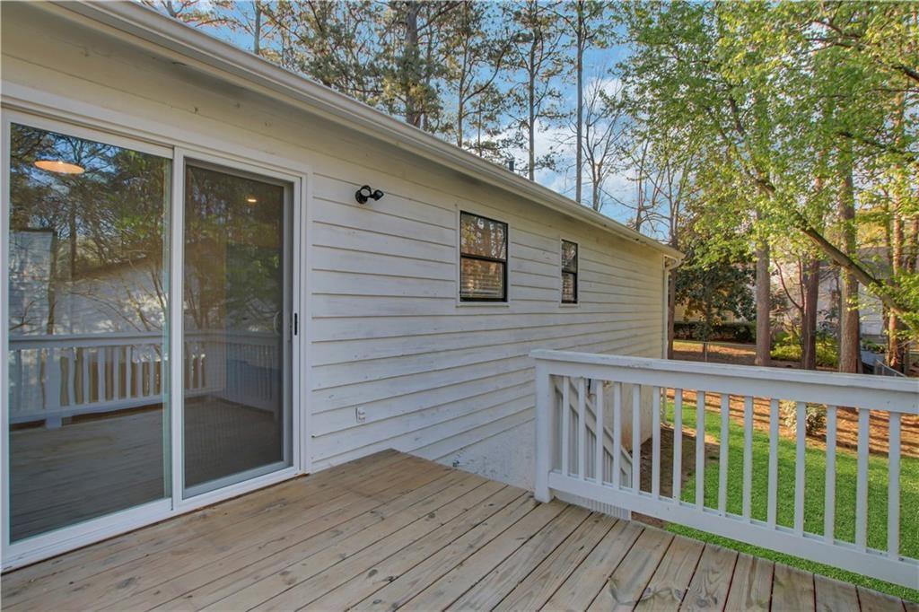 1000 Mathews Court, Unit B Smyrna, GA 30080 - Photo 6 of 42 a view of wooden deck