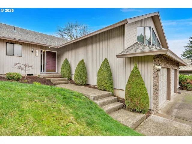 a view of outdoor space and yard