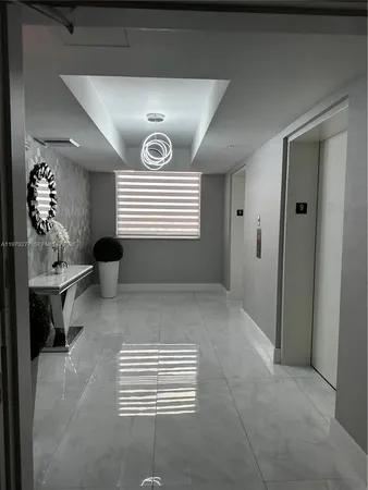 a view of empty room and window