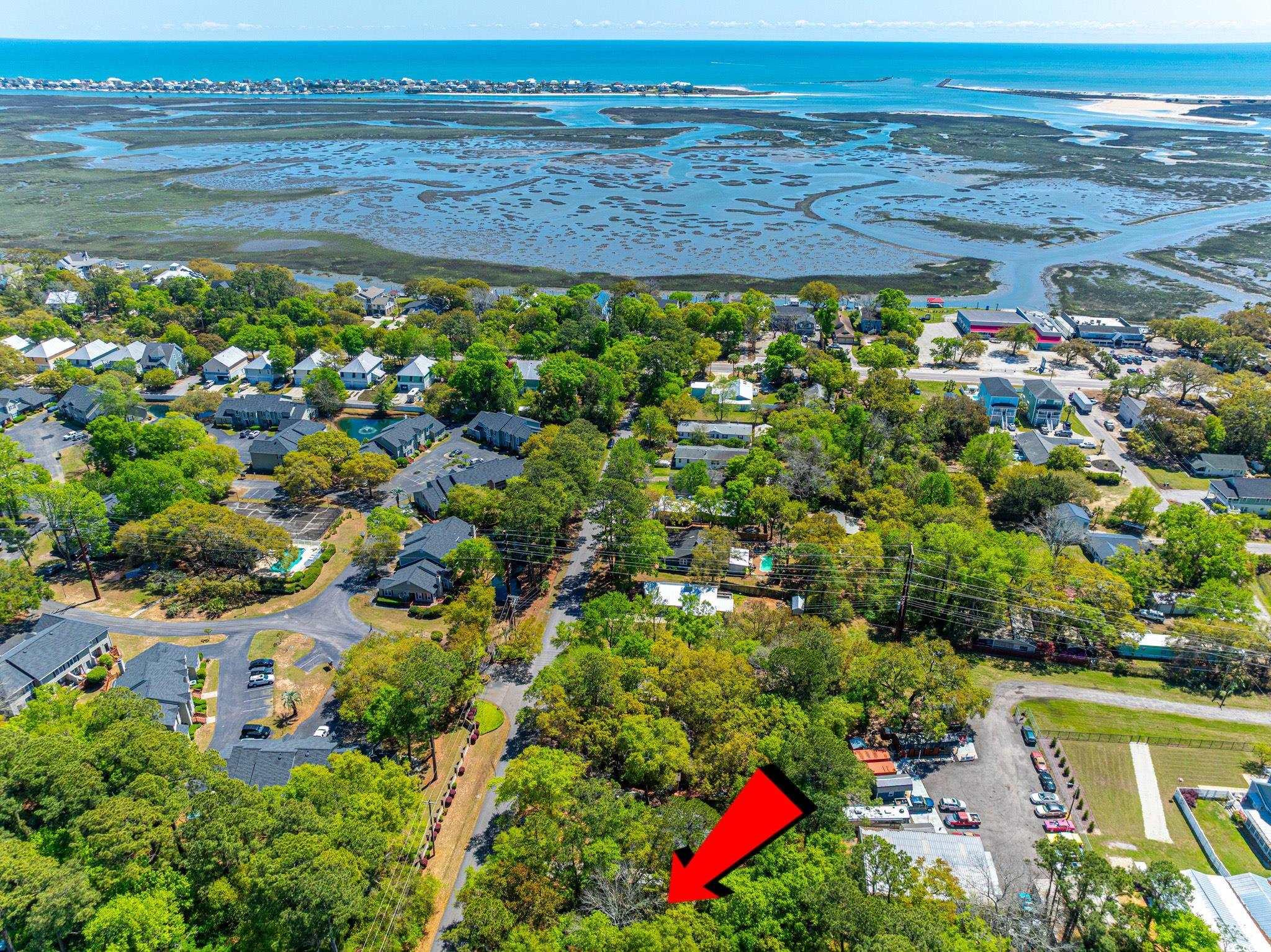 675 Mariner Avenue Murrells Inlet, SC 29576 - Photo 2 of 27 Birds eye view of property featuring a water view
