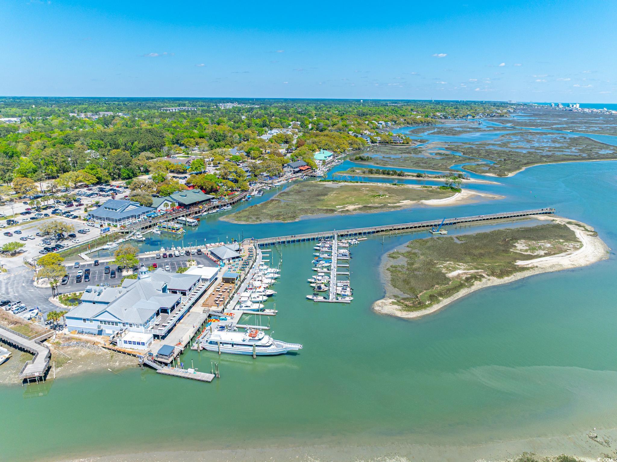 675 Mariner Avenue Murrells Inlet, SC 29576 - Photo 27 of 27 Aerial view featuring a water view