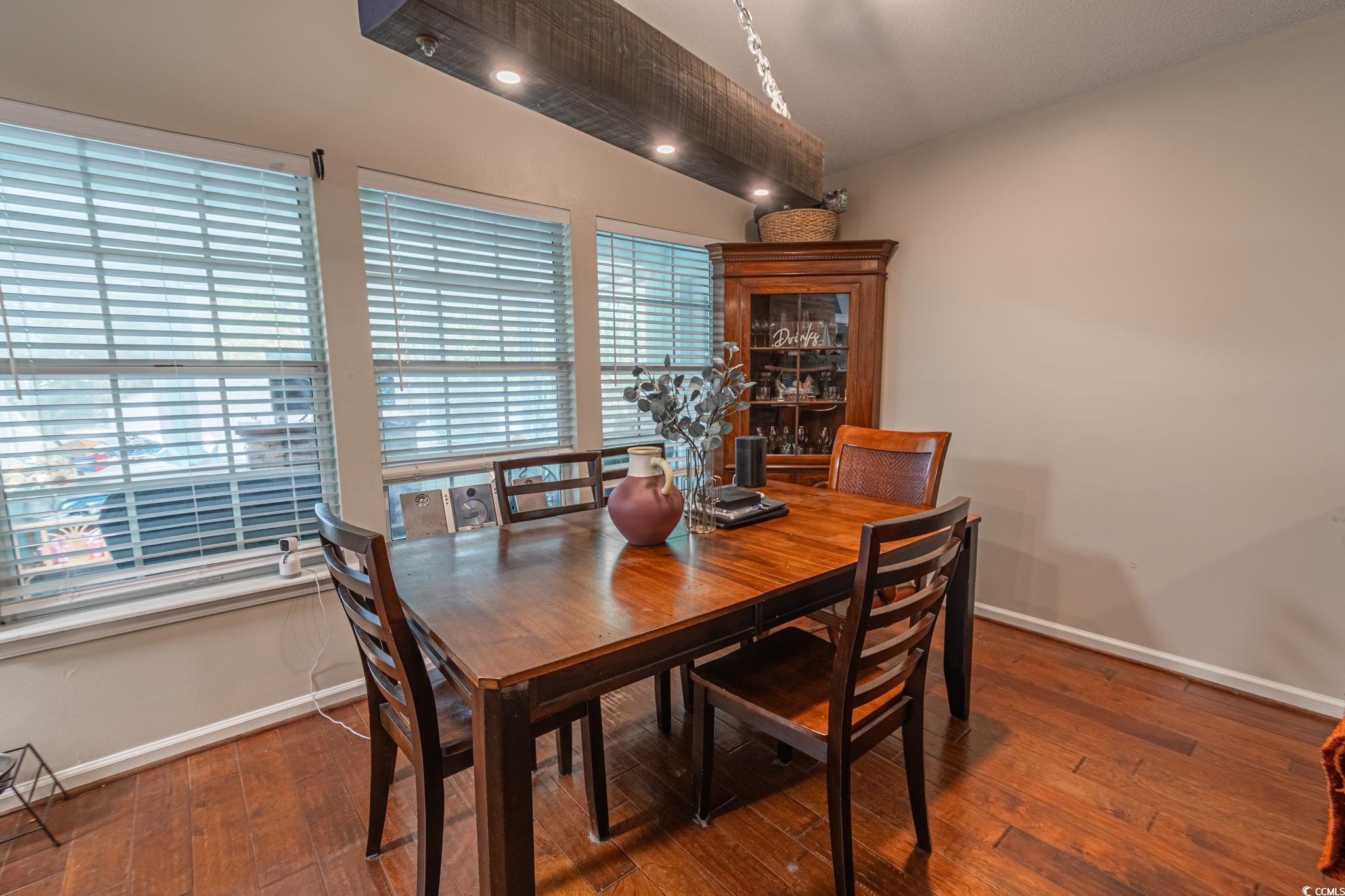 675 Mariner Avenue Murrells Inlet, SC 29576 - Photo 5 of 27 Dining room featuring recessed lighting, baseboards, and hardwood / wood-style floors