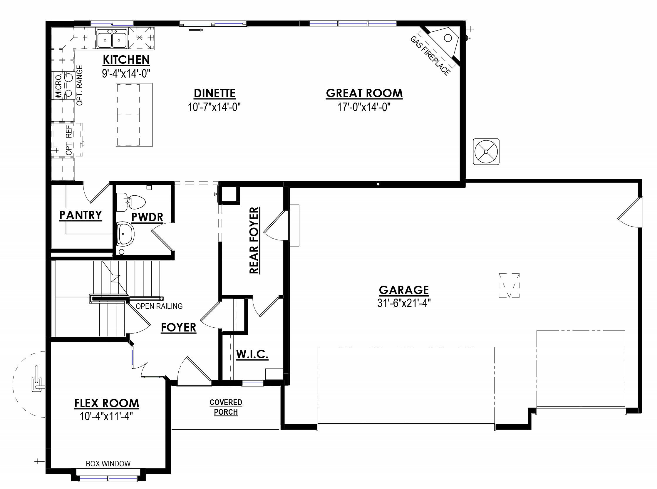 935 Cardinal Lane Mukwonago, WI 53149 - Photo 2 of 3 129-023-Bridgeport_FirstFloor