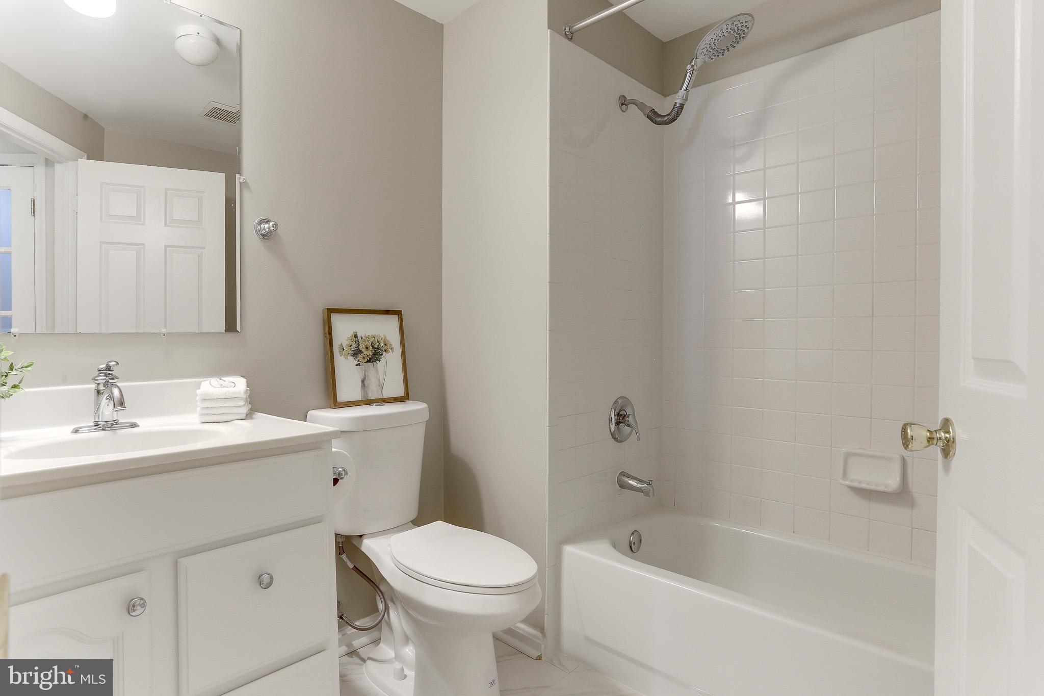 1676 Oaktree Court Reston, VA 20194 - Photo 25 of 30 Lower-Level Bathroom